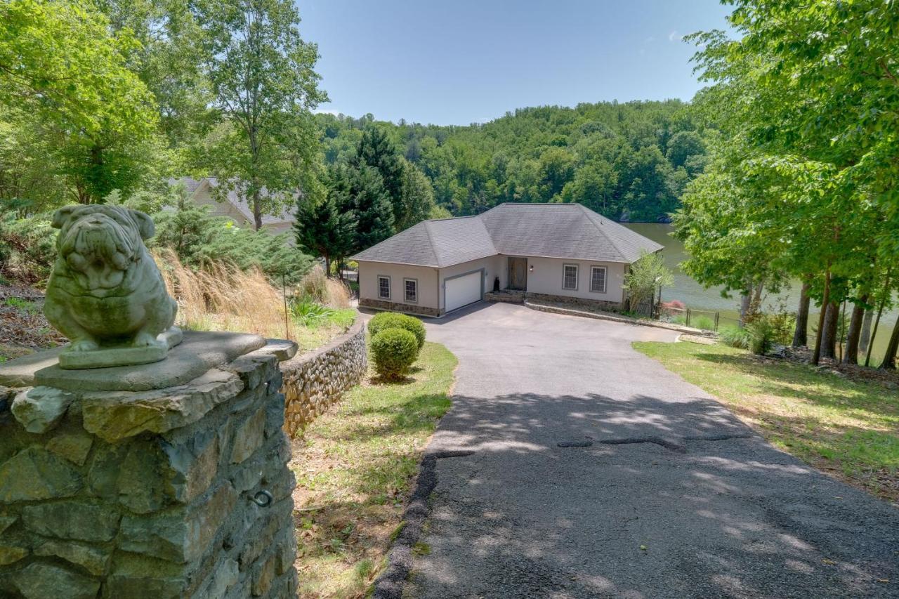 Waterfront Smith Mountain Lake Home With Boat Dock! Moneta Exterior photo