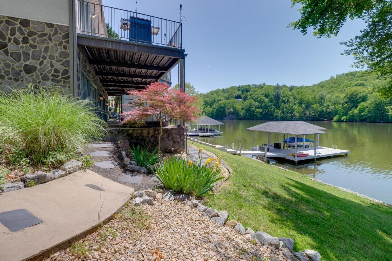 Waterfront Smith Mountain Lake Home With Boat Dock! Moneta Exterior photo