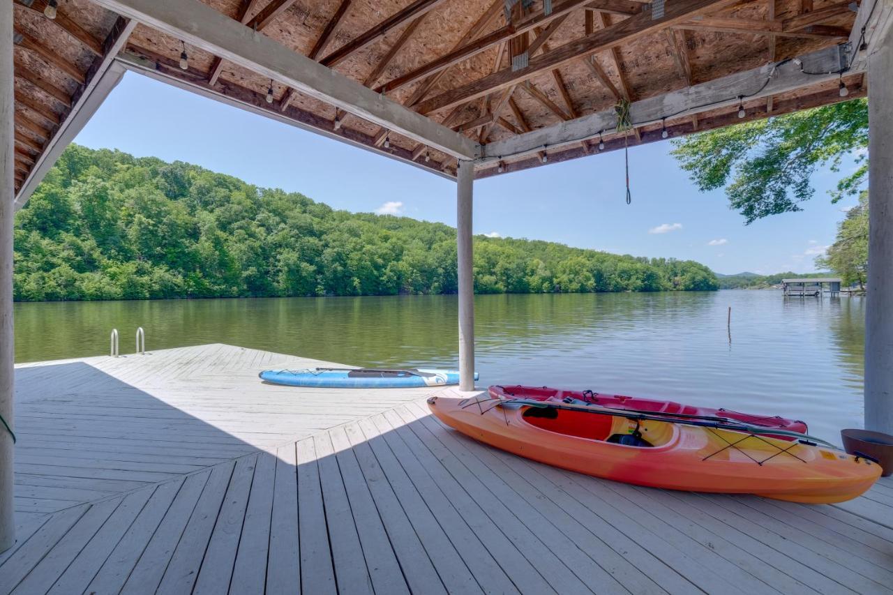 Waterfront Smith Mountain Lake Home With Boat Dock! Moneta Exterior photo