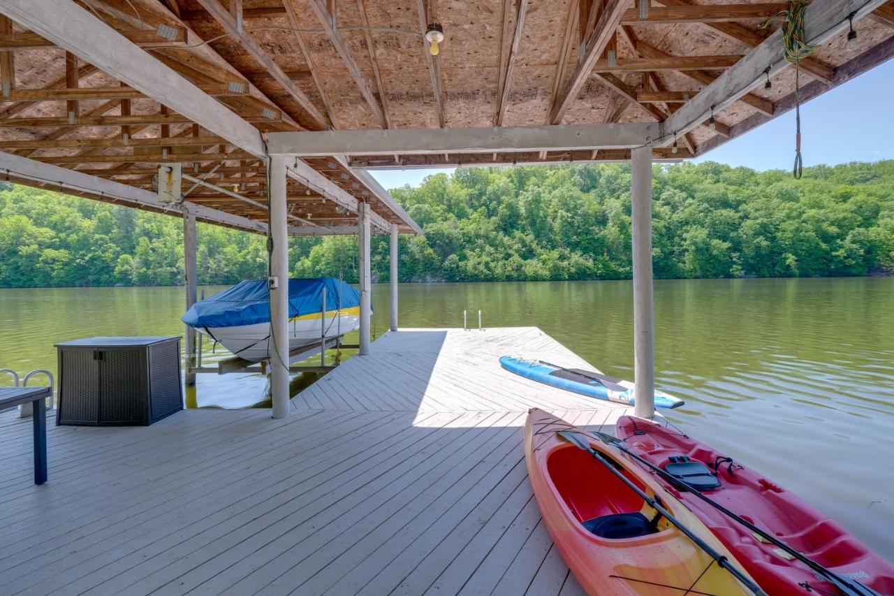 Waterfront Smith Mountain Lake Home With Boat Dock! Moneta Exterior photo